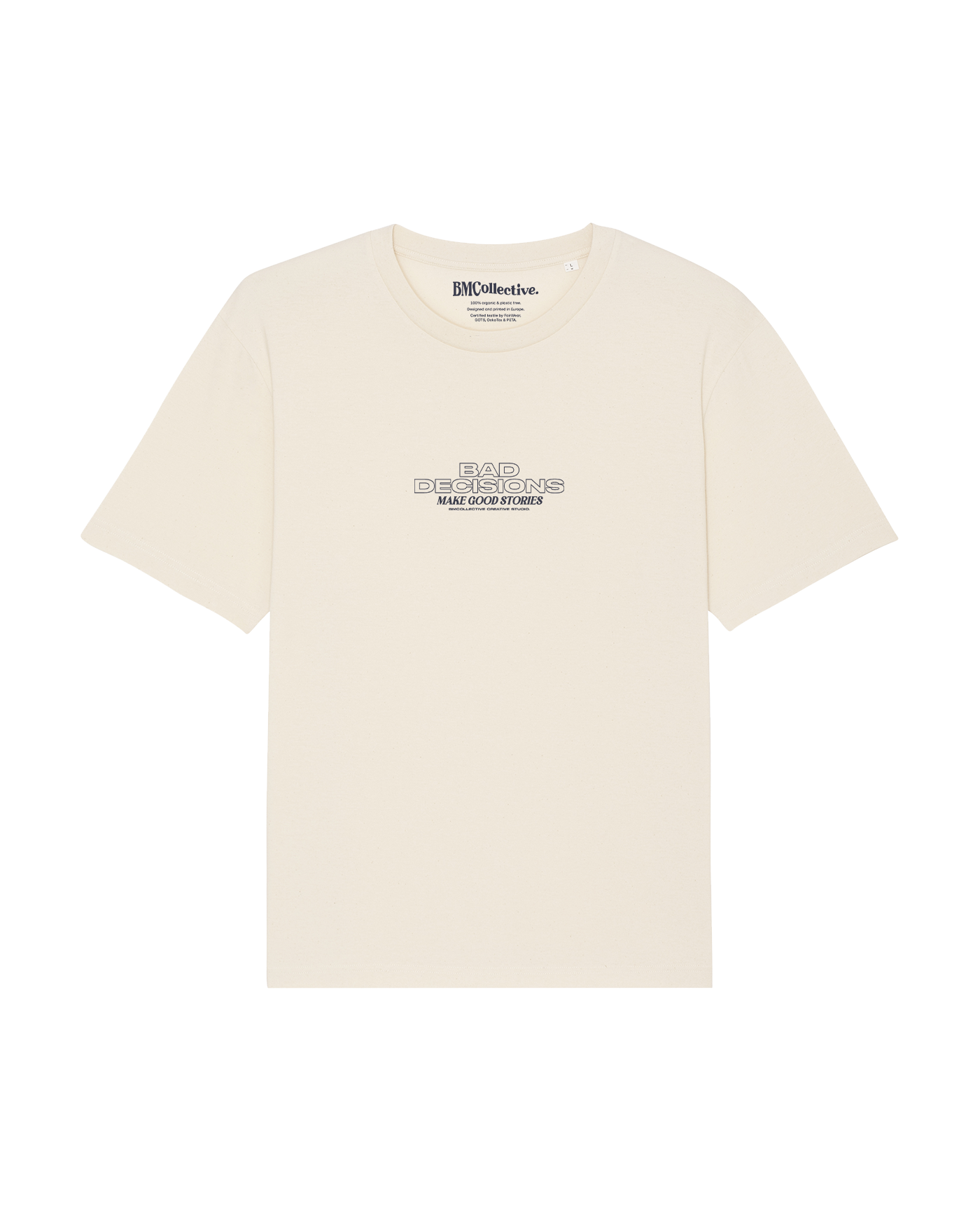 Bad Decisions Cream Tee