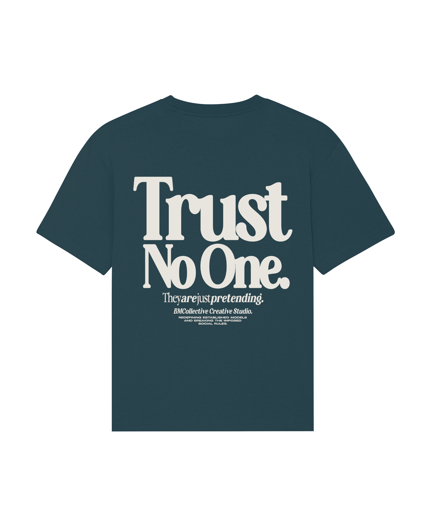 Trust No One Green Tee