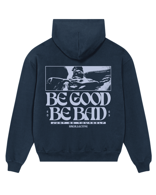 Be Good Be Bad Navy Hoodie