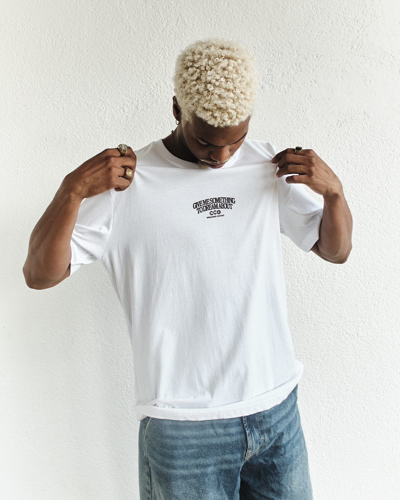 Something to Dream White Tee