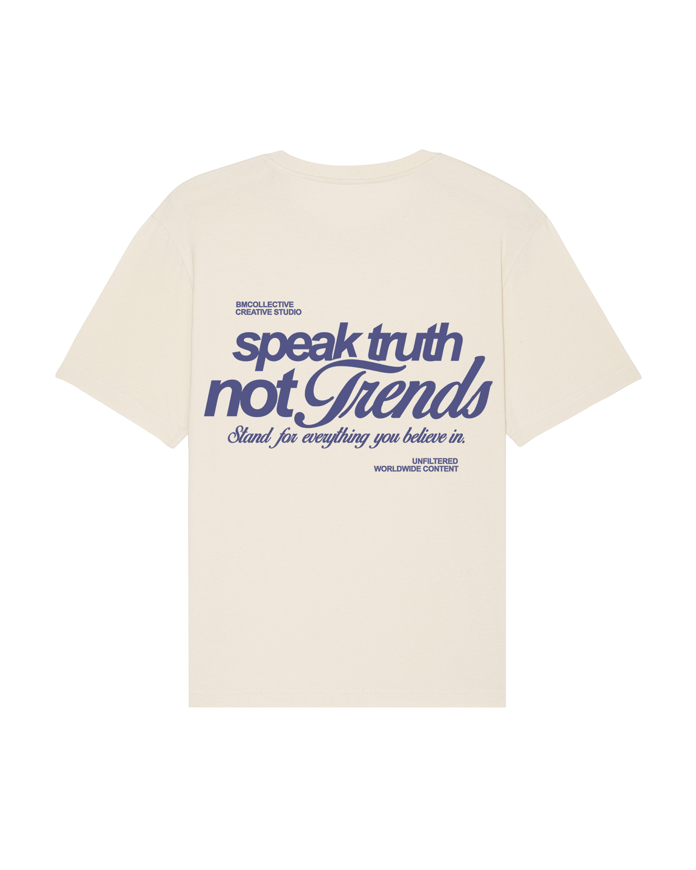 Speak Truth Not Trends Tee