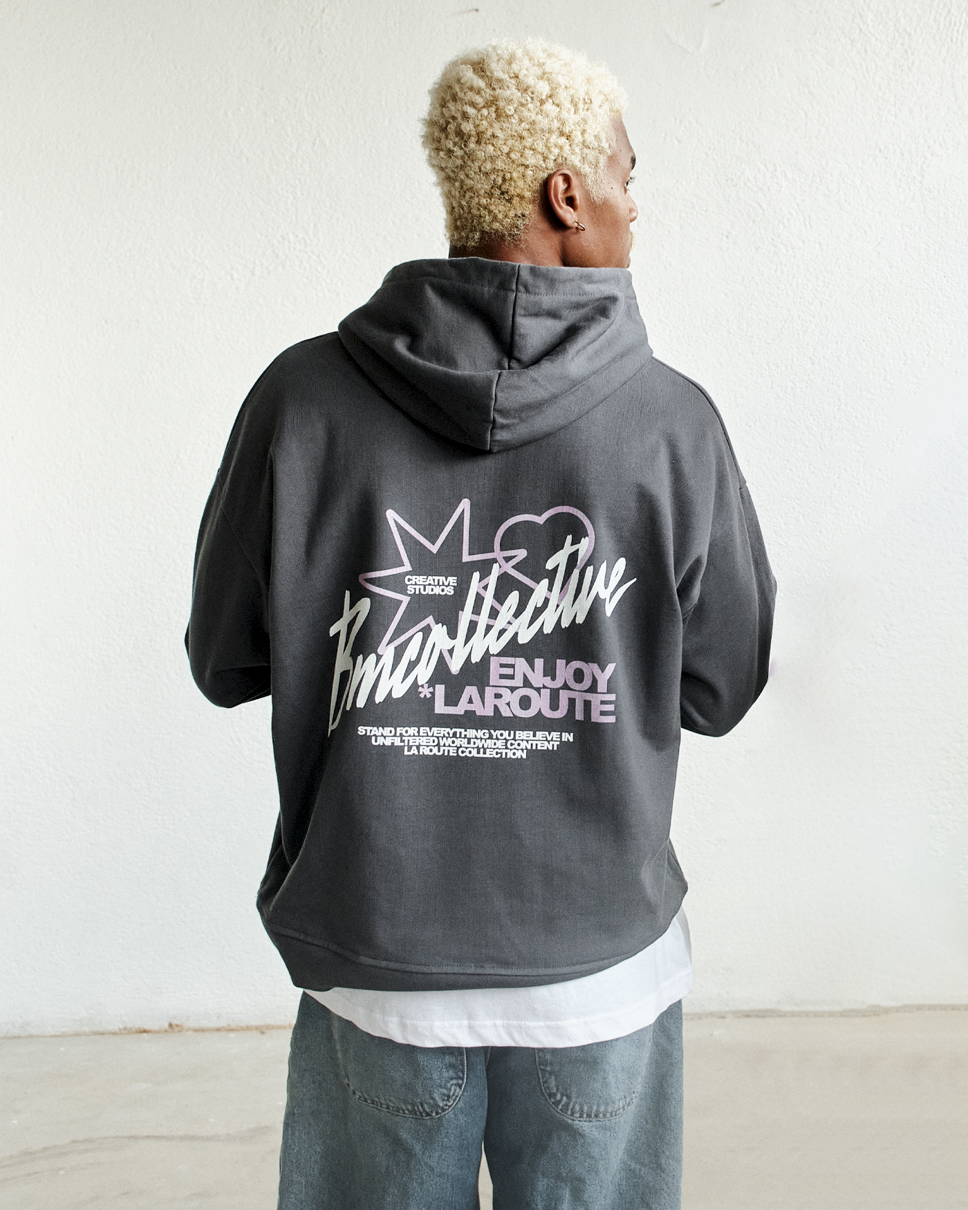 La Route BMCollective Dark Grey Hoodie