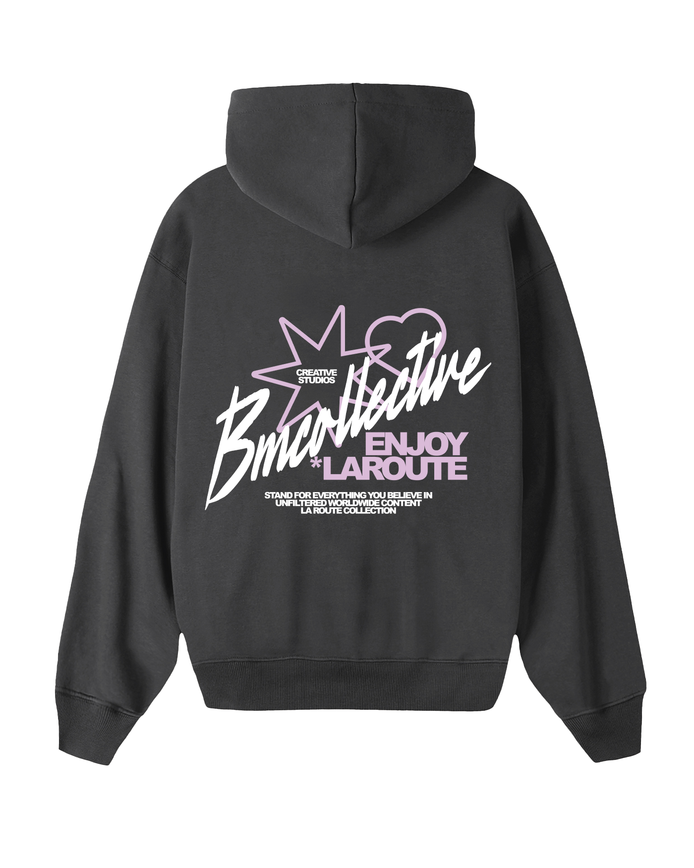 La Route BMCollective Dark Grey Hoodie