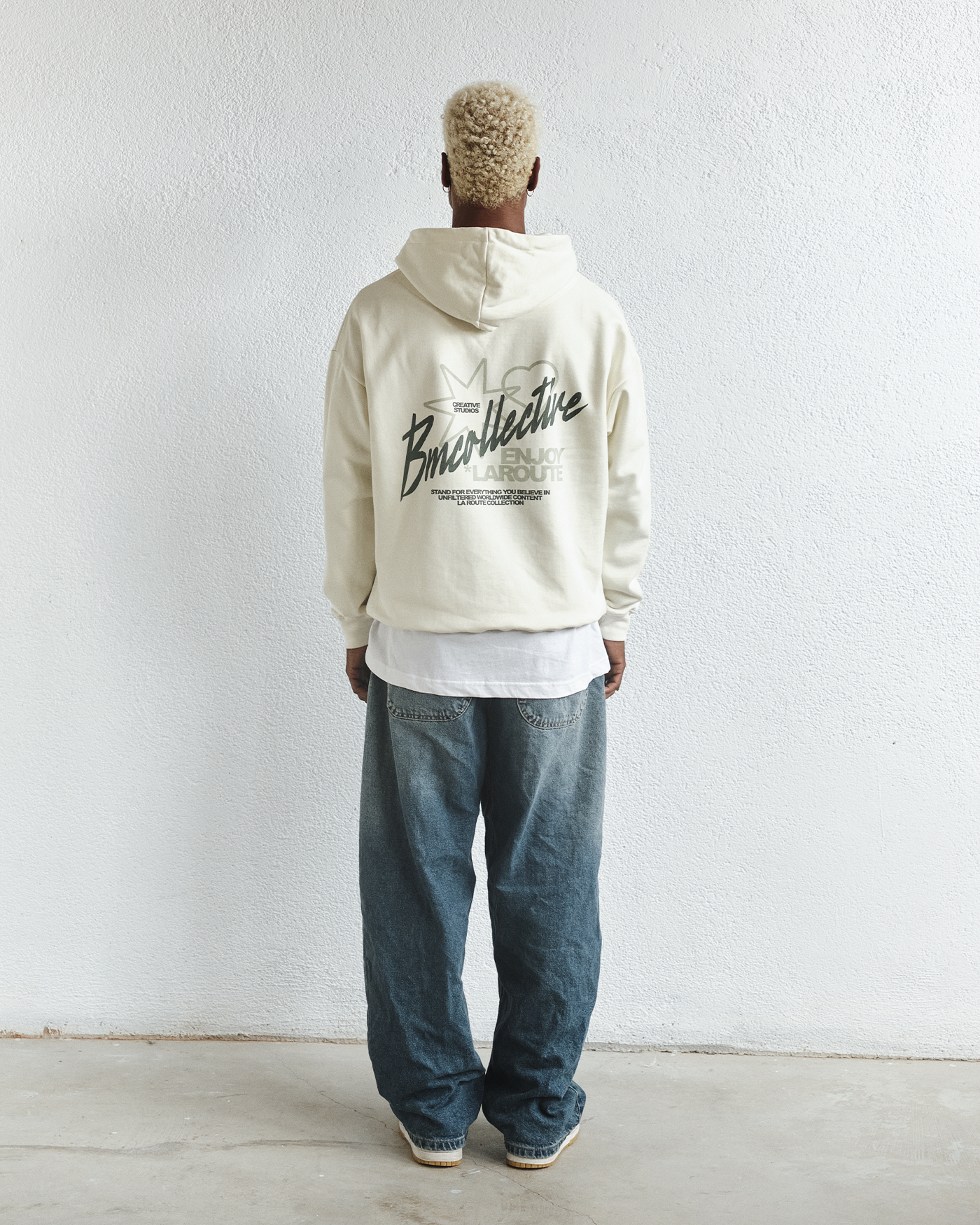 La Route BMCollective Cream Hoodie