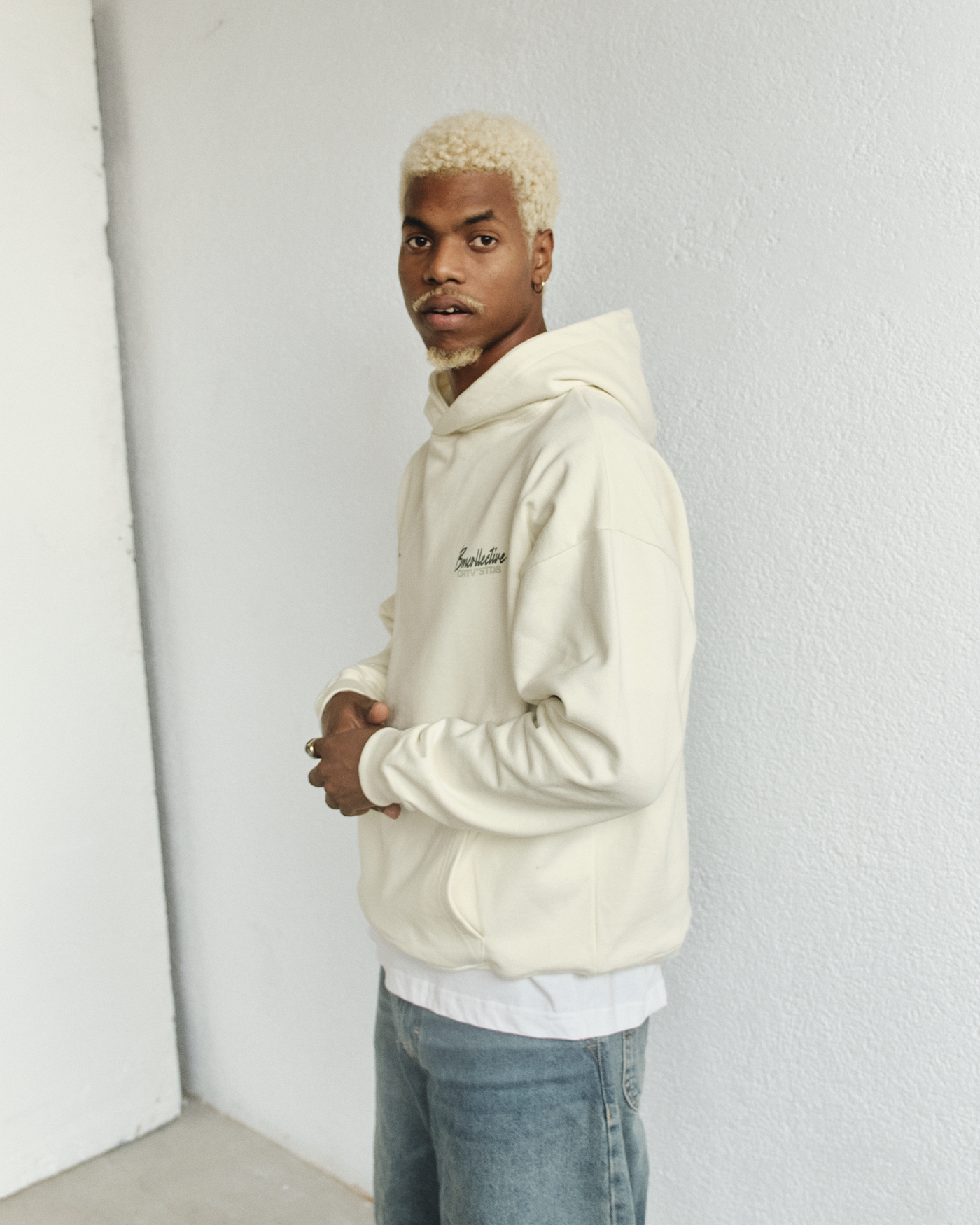 La Route BMCollective Cream Hoodie