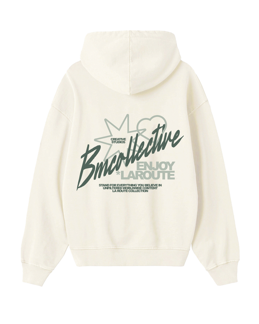 La Route BMCollective Cream Hoodie