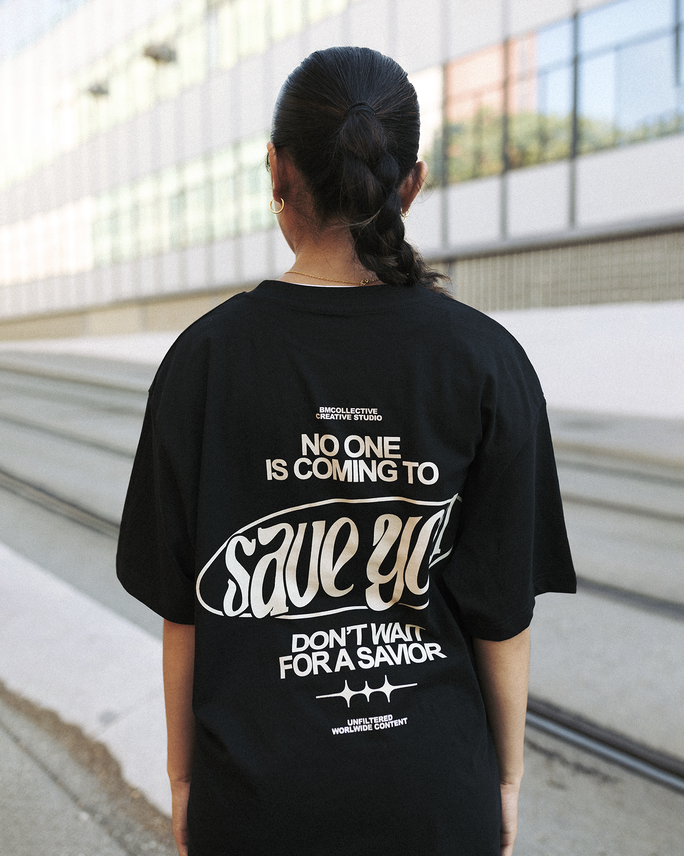 No one is coming to save you Tee