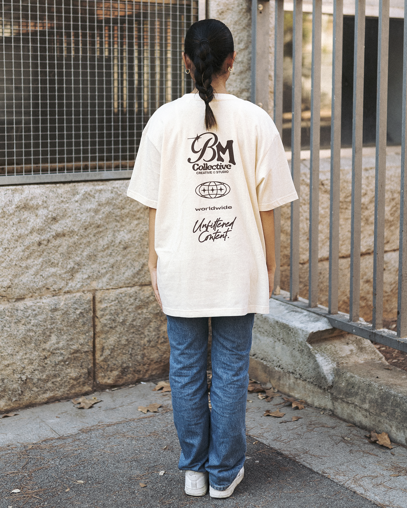 Unfiltered Collective Cream Tee