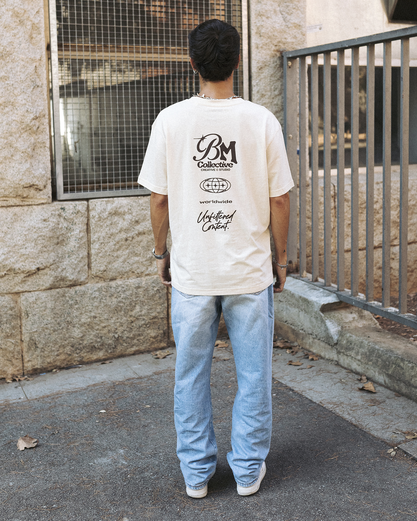 Unfiltered Collective Cream Tee