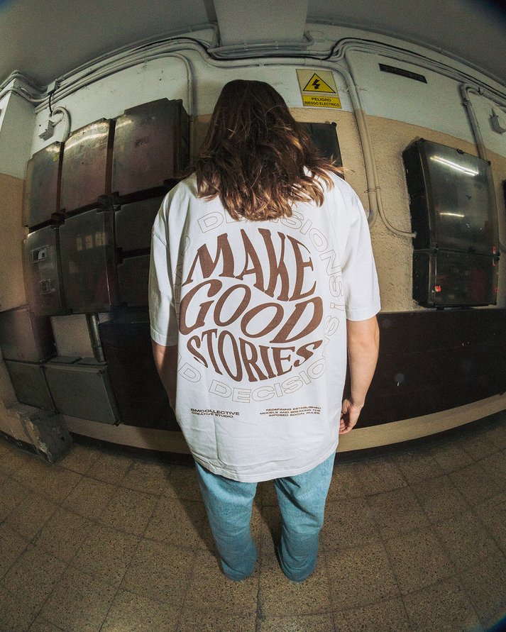 DARK SEAS BAD DECISIONS PREMIUM TEE CREAM main image 1