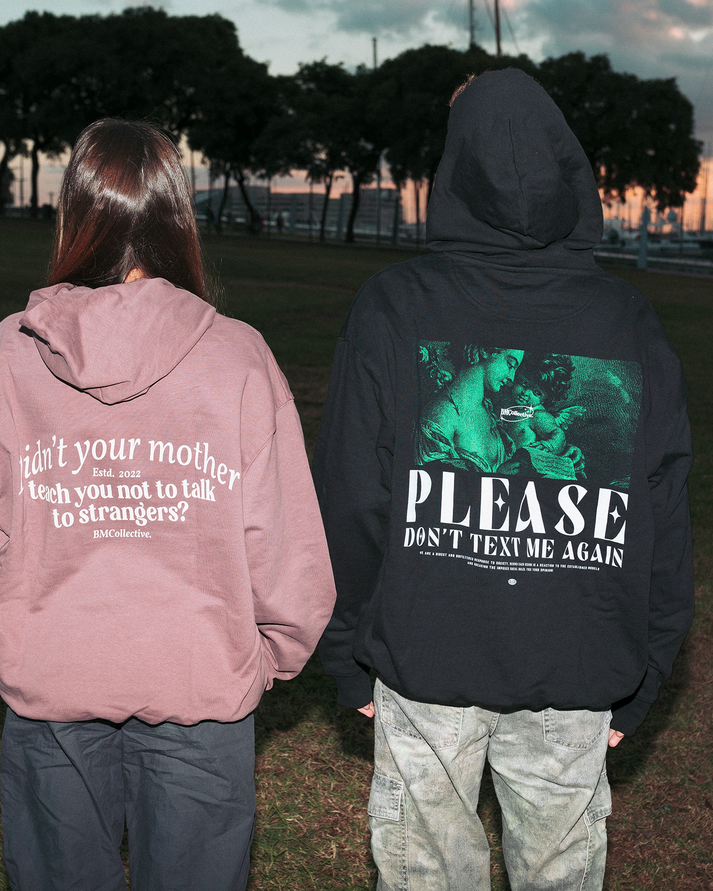 Don't Text Me Again Hoodie – BMCollective